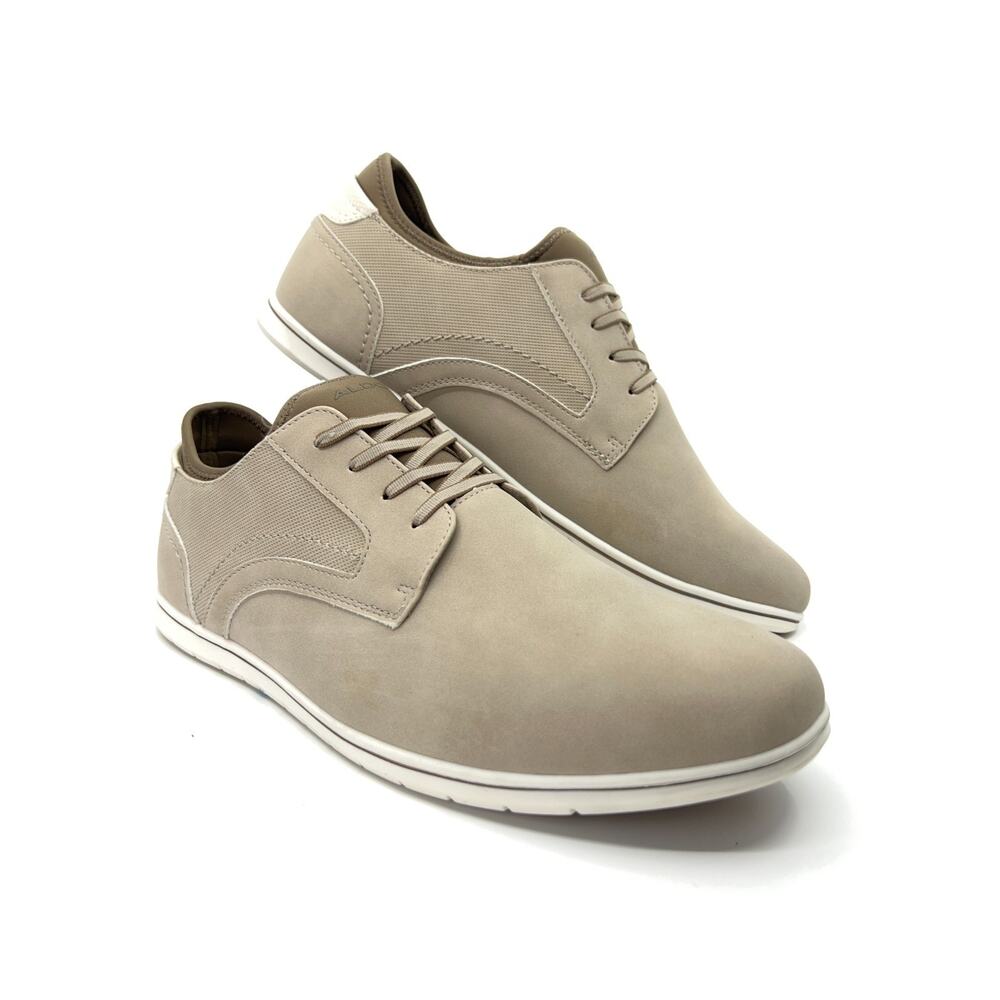 ALDO Carnaby Men’s Lace-Up Sneakers Taupe Size 14